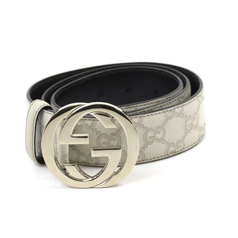 gucci belt white real|authentic gucci belts for men.